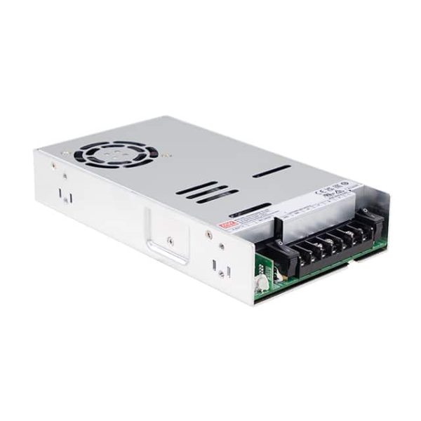 LAD-600D - Fonte Chaveada Fechada 600W 90-132VCA/180-264VCA/240-370VCC Saídas 55,2V-7.87A/55,2V-3A - MEAN WELL