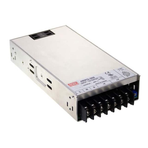 HRPG-300-12 - Fonte Chaveada Fechada 324W 85-264VCA/120-370VCC Saída 12V-27A - MEAN WELL
