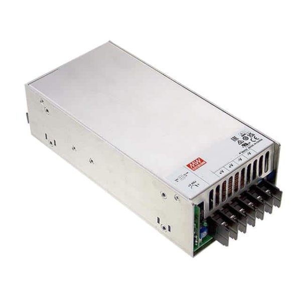 HRP-600N3-12 - Fonte Chaveada Fechada 636W 85-264VCA/120-370VCC Saída 12V-53A - MEAN WELL