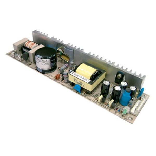 LPS-75-3.3 - Fonte Chaveada Aberta 50W 90-264VCA/127-370VCC Saída 3,3V-15A - MEAN WELL