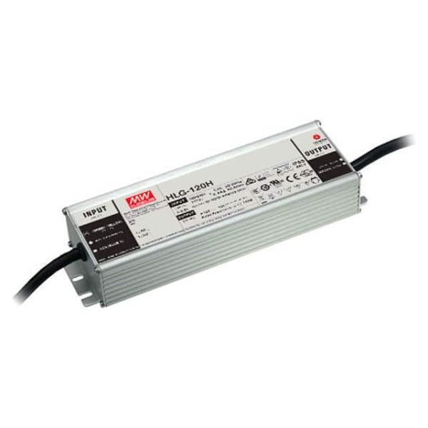 HLG-120H-30 - Driver LED 120W 100-305VCA/142-431VCC Saída 15-30V 4A - MEAN WELL