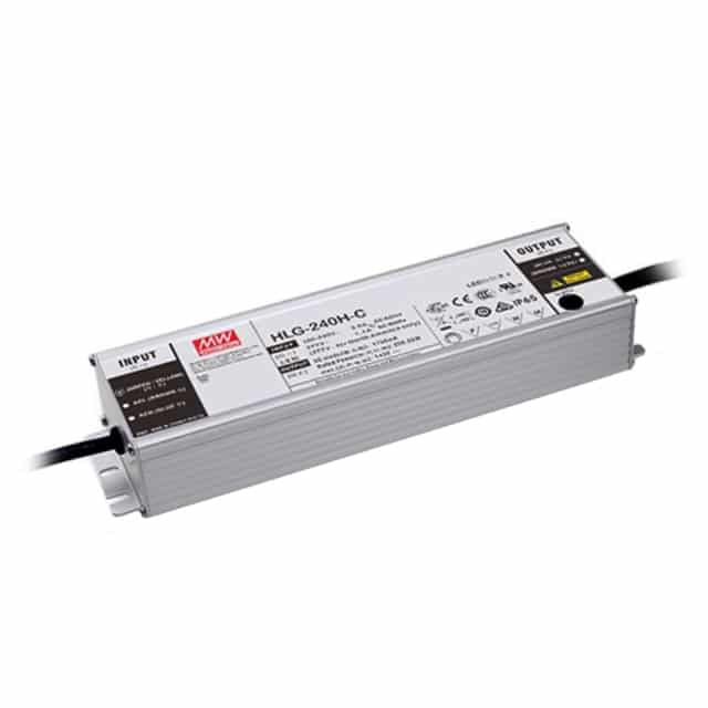 HLG-240H-24C - Driver LED 240W 100-305VCA/142-431VCC Saída 22,4-25,6V 10A - MEAN WELL 1 0a0abbef57335a9af0af9470031a767e 1