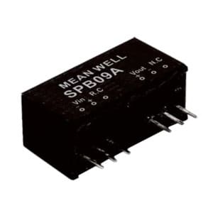 SPB09B-05 - Conversor CC/CC Módulo 8W 18V-36V Saída 5V-1.6A - MEAN WELL