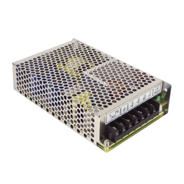 RQ-85B - Fonte Chaveada Fechada 81W 88-264VCA/125-373VCC Saídas 5V-7A/12V-3.1A/-5V-0.5A/-12V-0.5A - MEAN WELL
