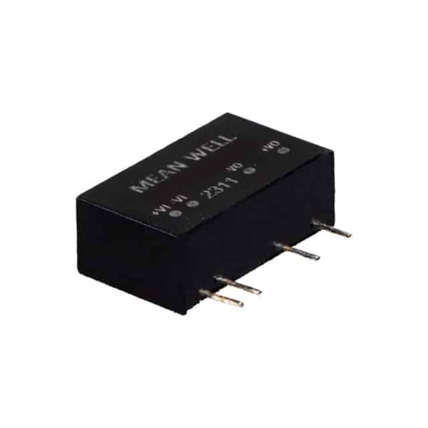 MDS01L-05N - Conversor CC/CC Módulo 1W 4,5V-5,5V Saída 5V-0.2A - MEAN WELL
