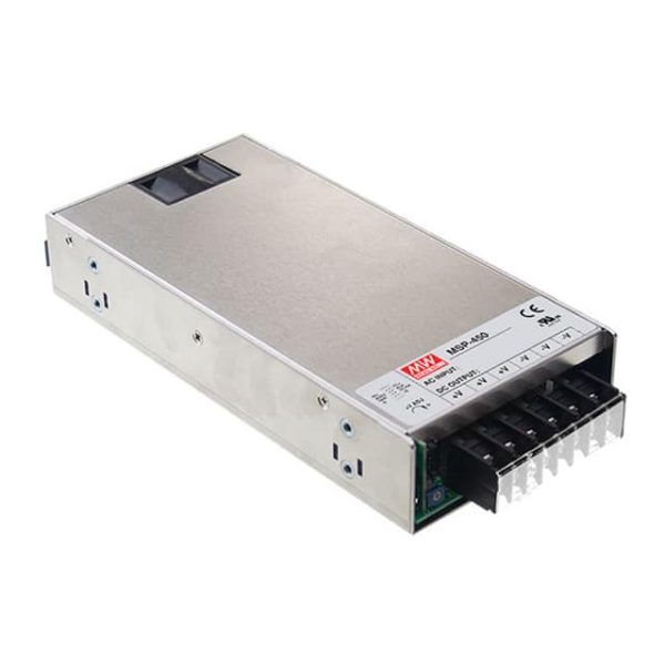 MSP-450-15 - Fonte Chaveada Fechada 450W 85-264VCA/120-370VCC Saída 15V-30A - MEAN WELL