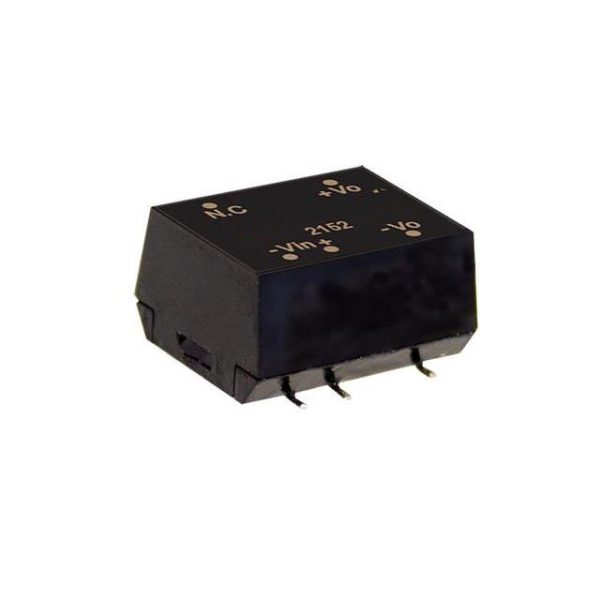 SBTN01M-05N - Conversor CC/CC Módulo 1W 10,8V-13,2V Saída 5V-0.2A - MEAN WELL