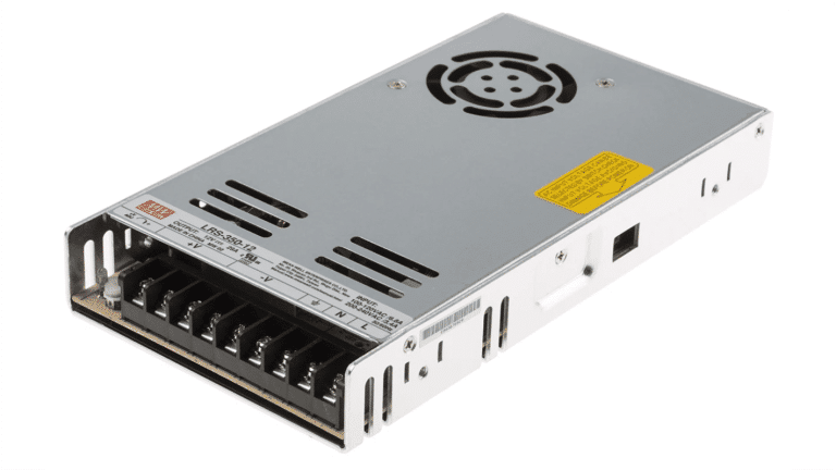 LRS-350-12 – Fonte Chaveada 350W 90-264VCA/240-370VCC Saída 12VCC/29A – MEAN WELL