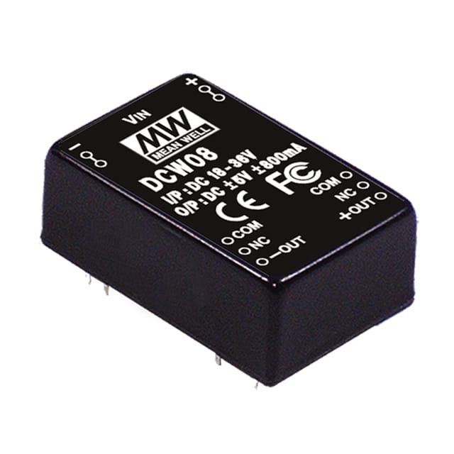 DCW08C-12 - Conversor CC/CC Módulo 8W 36V-72V Saída +/-12V-0.335A - MEAN WELL 1 23c40009c7f5eb858af5115a16e3c834 1