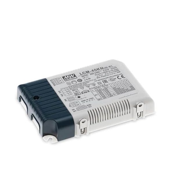 LCM-40KN - Driver LED 42W 180-295VCA/254-392VCC Saída 2-100V 0.35A-1,05A - MEAN WELL