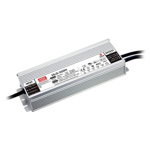 HLG-320H-30B - Driver LED 321W 100-305VCA/142-431VCC Saída 30V 10,7A - MEAN WELL