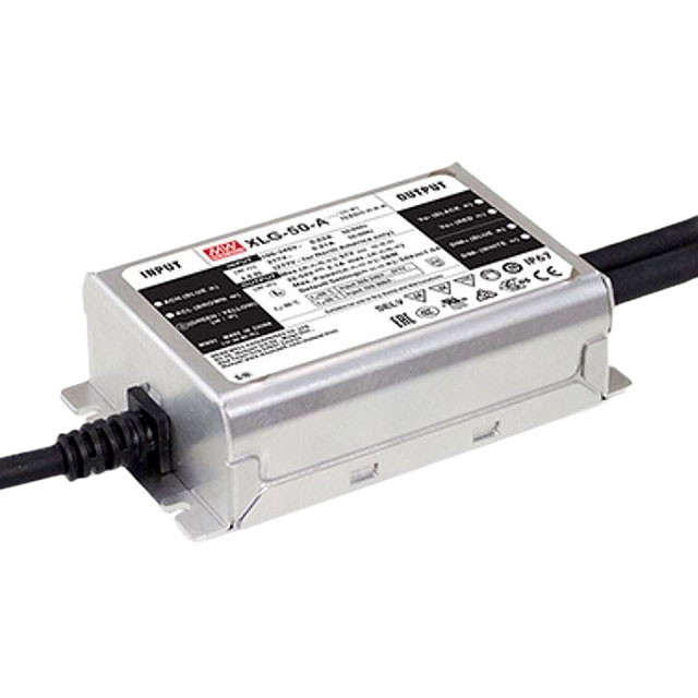 XLG-50-A - Driver LED 50W 100-305VCA/142-431VCC Saída 22-54V 1A - MEAN WELL 1 27e65bdb66b660f513bacaacd274643f
