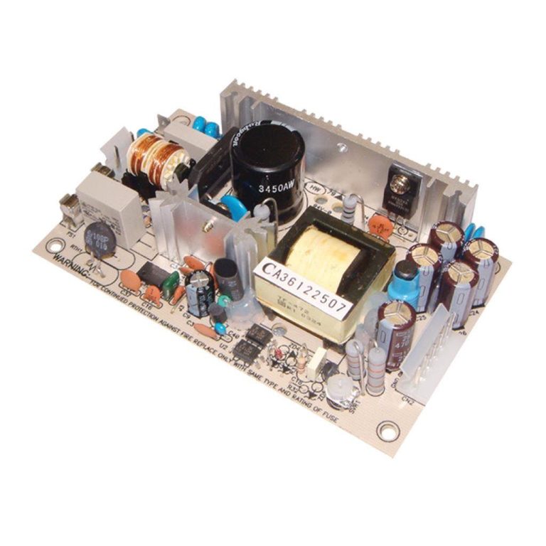 PD-45B – Fonte Chaveada Aberta 45W 90-264VCA/127-370VCC Saída 5VCC-3.2A e 24VCC-1.2A – MEAN WELL