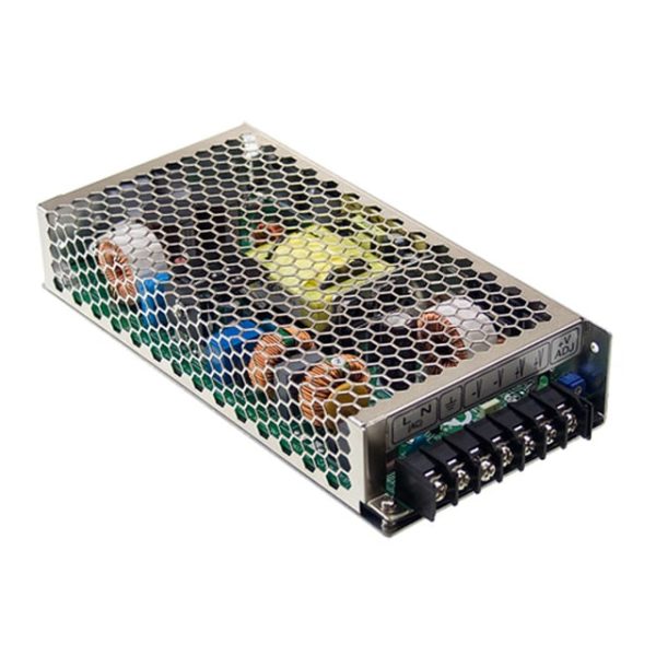 HRPG-200-24 - Fonte Chaveada Fechada 202W 85-264VCA/120-370VCC Saída 24V-8.4A - MEAN WELL