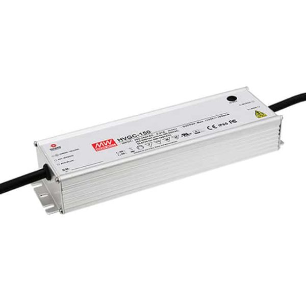 HVGC-150-700A - Driver LED 151W 180-528VCA/254VCC-747VCC Saída 21-215V 0.7A - MEAN WELL