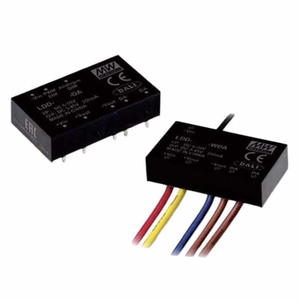 LDD-350H-WDA - Driver LED 16W 6-50VCC Saída 3-45V 0.35A - MEAN WELL