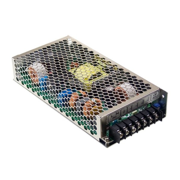 HRP-200-3.3 - Fonte Chaveada Fechada 132W 85-264VCA/120-370VCC Saída 3,3V-40A - MEAN WELL