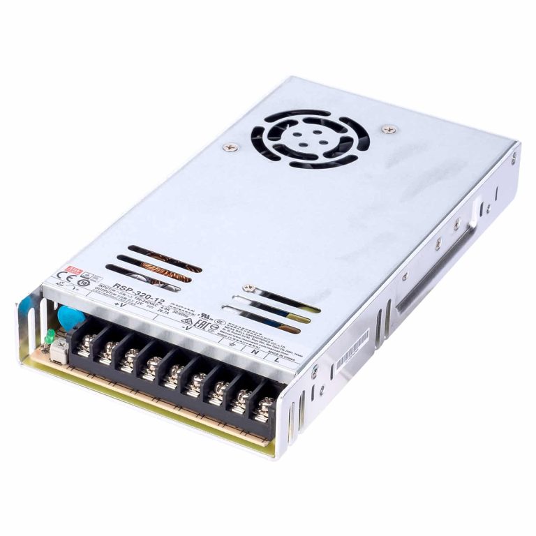 RSP-320-24 – Fonte Chaveada 320W 88-264VCA/120-370VCC Saída 24VCC-13.4A – MEAN WELL