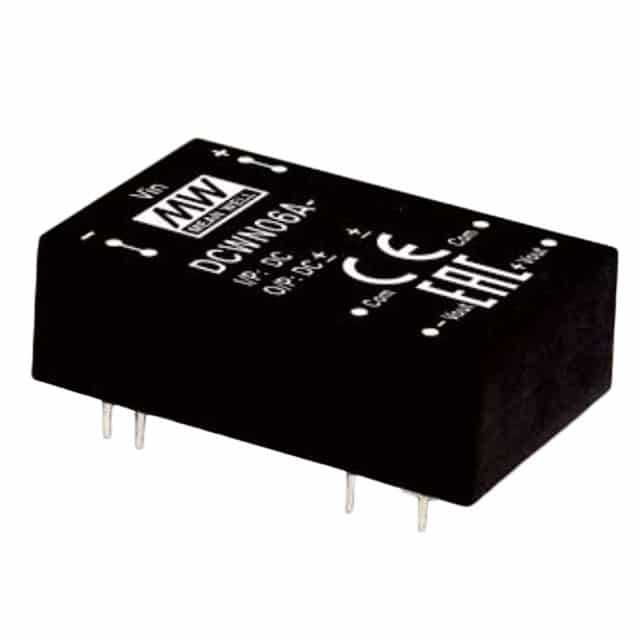 DCWN06A-05 - Conversor CC/CC Módulo 5W 9V-18V Saída +/-5V-0.5A - MEAN WELL 1 3237f34eec35d995b5288f89c3107254
