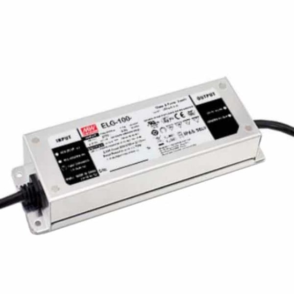 ELG-100-42B-3Y - Driver LED 96W 100-305VCA/142-431VCC Saída 42V 2,28A - MEAN WELL