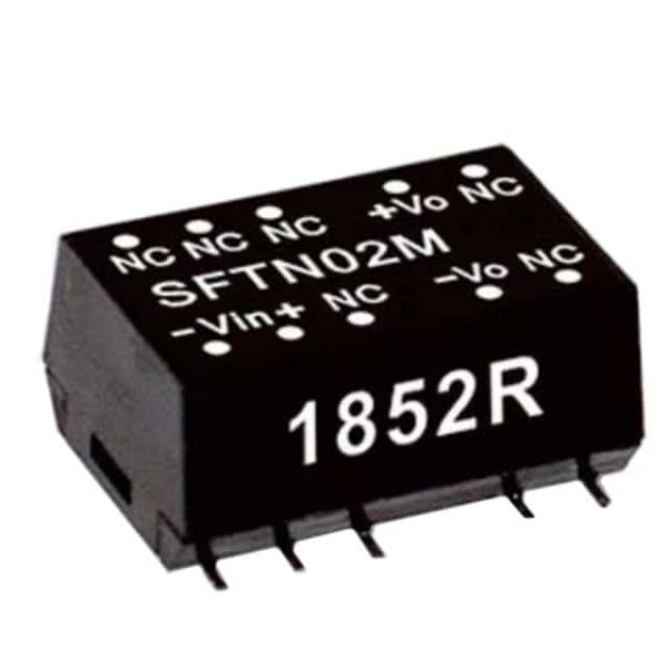 SFTN02L-05 - Conversor CC/CC Módulo 2W 4,5V-5,5V Saída 5V-0.4A - MEAN WELL