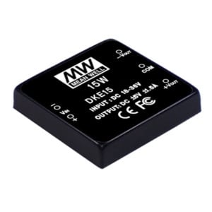DKE15B-05 - Conversor CC/CC Módulo 15W 18V-36V Saída +/-5V-1.5A - MEAN WELL