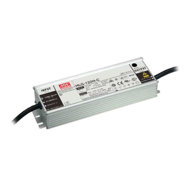 HLG-120H-C350A - Driver LED 151W 100-305VCA/142-431VCC Saída 215-430V 0.35A - MEAN WELL