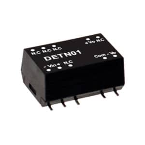 DETN01L-12 - Conversor CC/CC Módulo 1W 4,5V-5,5V Saída +/-12V-0.042A - MEAN WELL