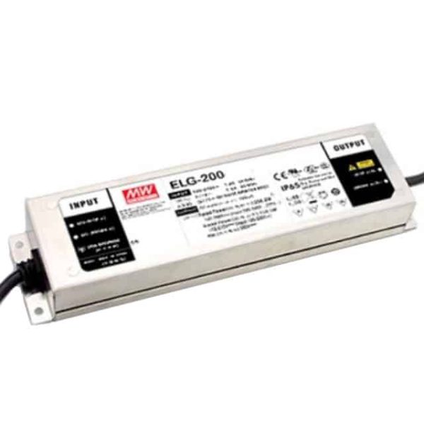 ELG-200-C700DA-3Y - Driver LED 150W 100-305VCA/142-431VCC Saída 142-286V 0.7A - MEAN WELL