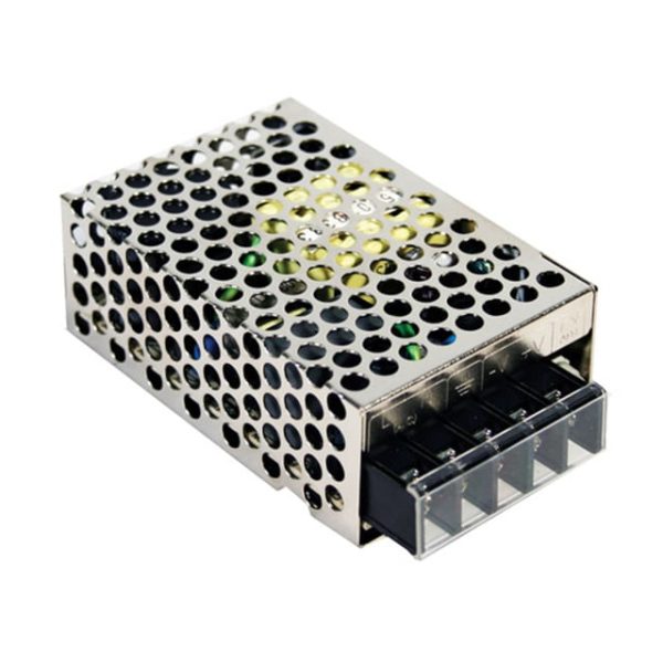 RS-25-3.3 - Fonte Chaveada Fechada 20W 88-264VCA/125-373VCC Saída 3,3V-6A - MEAN WELL