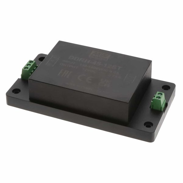 DDRH-45-12ST - Conversor CC/CC Fechado 45W 150V-1500V Saída 12V-3.75A - MEAN WELL