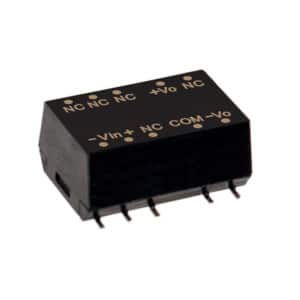 DETN02L-05N - Conversor CC/CC Módulo 2W 4,5V-5,5V Saída +/-5V-0.2A - MEAN WELL