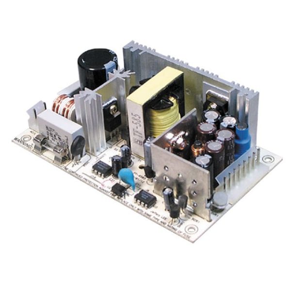 PT-6503 - Fonte Chaveada Aberta 62W 90-264VCA/127-370VCC Saídas 3,3V-6A/5V-6A/12V-1A - MEAN WELL