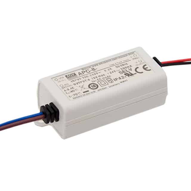 APC-8-350 - Driver LED 8W 90-264VCA/127-370VCC Saída 11-23V 0.35A - MEAN WELL 1 40df7eba5ff5c02b8ca3a1eb72c7c75d
