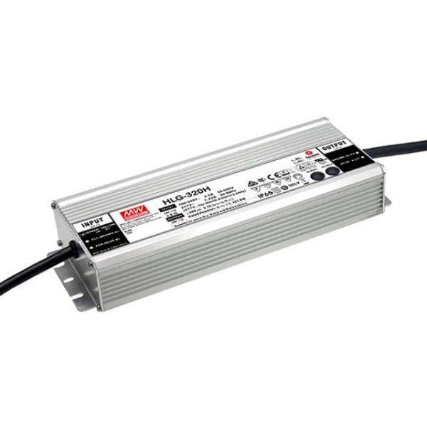 HLG-320H-15A - Driver LED 285W 100-305VCA/142-431VCC Saída 13,5-17V 19A - MEAN WELL