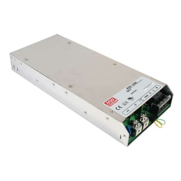 RSP-1000-48 - Fonte Chaveada Fechada 1000W 90-264VCA/127-370VCC Saída 48V-21A - MEAN WELL