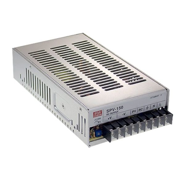 SPV-150-24 - Fonte Chaveada Fechada 150W 88-264VCA/124-370VCC Saída 24V-6.25A - MEAN WELL