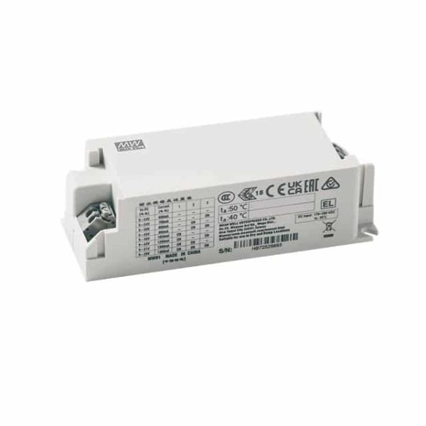 XLC-40-H - Driver LED 40W 100-305VCA/142-431VCC Saída 9-54V 1,4A - MEAN WELL