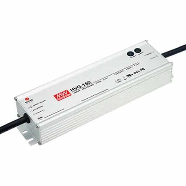 HVG-150-30B - Driver LED 150W 180-528VCA/254VCC-747VCC Saída 16,5-30V 5A - MEAN WELL