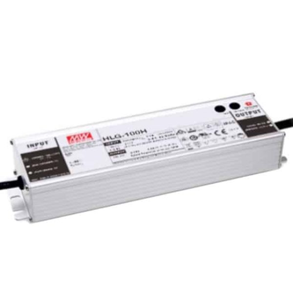 HLG-100H-48AB - Driver LED 96W 100-305VCA/142-431VCC Saída 48V 2A - MEAN WELL