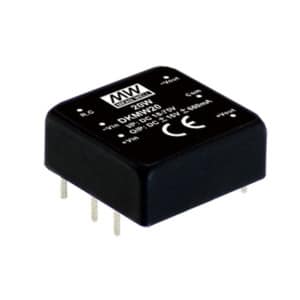 DKMW20F-12 - Conversor CC/CC Módulo 20W 9V-36V Saída +/-12V-0.83A - MEAN WELL