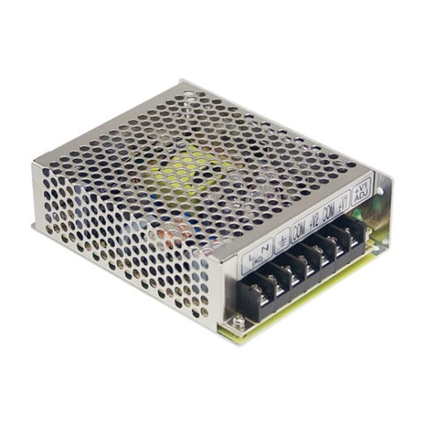 RD-50A - Fonte Chaveada Fechada 54W 88-264VCA/125-373VCC Saídas 5V-6A/12V-2A - MEAN WELL