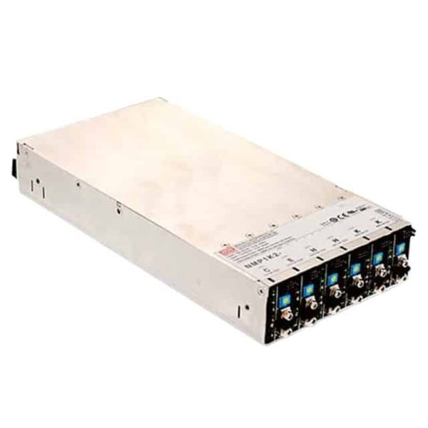 NMP1K2 - Fonte Chaveada 1200W 90-264VCA/120-370VCC Saídas  - MEAN WELL