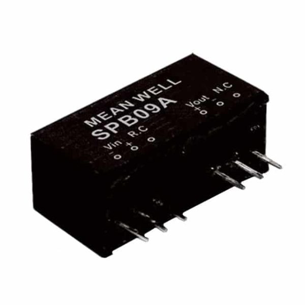 SPB09C-03 - Conversor CC/CC Módulo 6.6W 36V-75V Saída 3,3V-2A - MEAN WELL