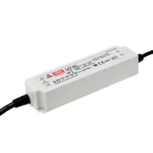LPF-60-54 - Driver LED 60W 90-305VCA/127-431VCC Saída 32,4-54V 1,12A - MEAN WELL