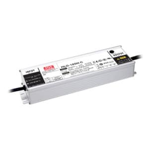 HLG-185H-C1400A - Driver LED 200W 100-305VCA/142-431VCC Saída 71-143V 1,4A - MEAN WELL