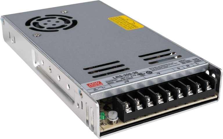 LRS-350-36 – Fonte Chaveada 350W 90-264VCA/240-370VCC Saída 36VCC/9,7A – MEAN WELL