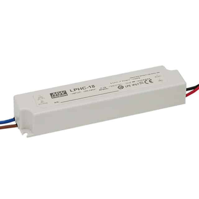 LPHC-18-700 - Driver LED 18W 180-264VCA/254-370VCC Saída 6-25V 0.7A - MEAN WELL 1 6834e92bccc3f6edb9c36793a3fcb2bf 1