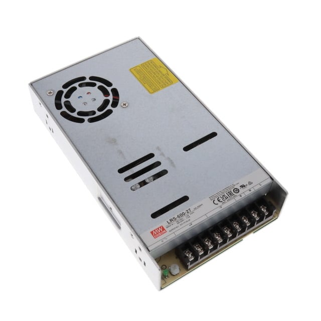 LRS-600-27 - Fonte Chaveada Fechada 599W 90-132VCA/180-264VCA/255-370VCC Saída 27V-22.2A - MEAN WELL 1 68559e2abb861a89c9be4cb880bbf56f 1