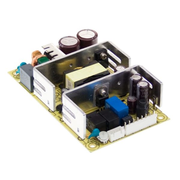 PSC-100A - Fonte Chaveada Aberta 100W 90-264VCA/127-370VCC Saídas 13,8V-4.75A/13,8V-2.5A - MEAN WELL